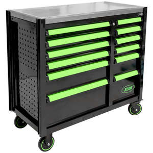 Carrello a rulli in acciaio e ferro, - Product Image 1