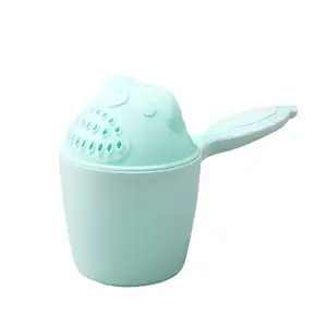 Taza de champú para baño de bebé, taza de enjuague para baño de bebé, taza para lavar el cabello protegiendo los ojos del bebé en la ducha