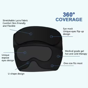 Dropshipping Ürünleri 2026 Jel Sıcak ve Soğuk Kompres Terapisi Anında Migren Rahatlatıcı Başlık ve Göz Maskesi ile Ağrı ve Baş Ağrısı Giderici - Product Image 3