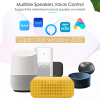 Tuya — rideau électrique Zigbee pour maison intelligente, avec Assistant Google, Support Wifi multi-plateforme, commande vocale