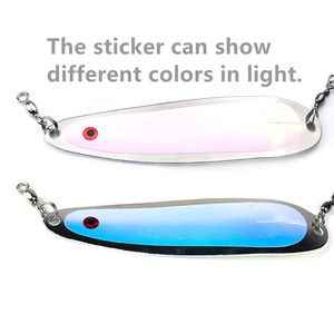 MISTER LURE 110mm Trolling Spoon Lure Grandi Esche Da Pesca Metal Hardbait Fishing Tackle - Product Image 6