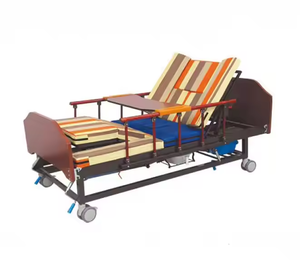 Cama Hospitalaria Manual Multifuncional de Alta Calidad para Cuidado en el Hogar, <span class=keywords><strong>Camilla</strong></span> Médica con Estructura de Acero Laminado en Frío, Ruedas Silenciosas de 125mm, ISO - Product Image 2