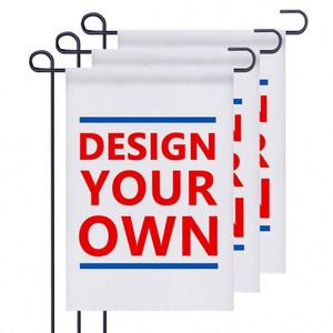 Wholesale Custom Double-Sided Pennant Cloth Garden <b>Flags</b> with Logo Any Color Anti-Wrinkle - Product Image 2