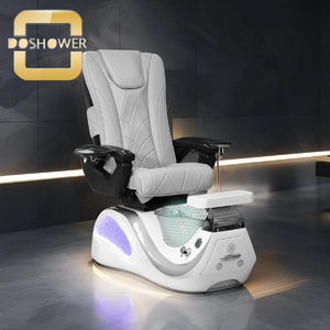 Ensemble de fauteuil et tabouret de pédicure de luxe <span class=keywords><strong>pour</strong></span> spa des pieds avec remplissage automatique, base en cristal, jet magnétique, mobilier de soin des <span class=keywords><strong>ongles</strong></span> personnalisé, vente en gros - Product Image 4