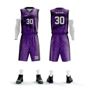 Uniforme de Baloncesto con Logotipo Bordado, Diseño Gratuito, Conjunto de Baloncesto con el Mejor Diseño - Product Image 2