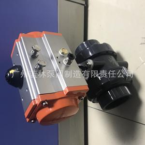 Vanne à bille pneumatique en PVC pour le traitement de l'eau, ouverture rapide, fermeture rapide, respectueuse de l'environnement, contrôlée pneumatiquement - Product Image 4