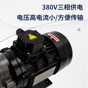 ปั๊มน้ำมันไฮดรอลิกแบบเฟืองไซโคลิดรูปสามเหลี่ยม ใช้ไฟสามเฟส 380V รุ่น CB-B6/B4/B10/B2.5/B16 - Product Image 6