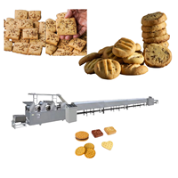 Máquina para hacer galletas y línea de producción para Kurma Champurradas Alfajores Nankhatai Khari Parle Style Rusk Mandazi Chin