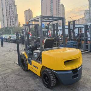 Affordable Price Used Komatsu Forklift 3 Tons Fd30 diesel Hydraulic Forklifts Used Forklift low <b>hours</b> working - Product Image 3
