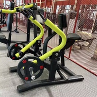 Máquina de remo de alta calidad para gimnasio, equipo de remo con carga de placas, máquina de ejercicio de remo profesional de fábrica