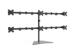 <span class=keywords><strong>Soporte</strong></span> de TV de Escritorio Kelmy para 6 Monitores, Acero Laminado en Frío, Inclinación Ajustable, Rotación de 90°, Compatible con <span class=keywords><strong>VESA</strong></span> <span class=keywords><strong>100x100</strong></span>, para Pantallas de hasta 32 Pulgadas, CE/RoHS - Product Image 3