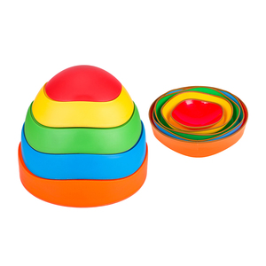 EDUSense Tremplin pour enfants, jouet d'équilibre portable empilable, tremplin, parcours d'obstacles pour enfants - Product Image 3
