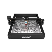 DAJA D3 15W mesin pemisah kayu casing telepon printer mesin ukir laser emas perak dan laser potongan kecil