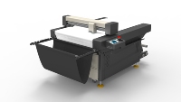Plotter de Corte, Cortadora de Vinilo de Doble Cuchilla, Alta Velocidad, Totalmente Automática, con Vacío, Tamaño 7090, Plotter de Corte de Cama Plana