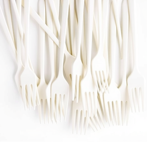 Fourchettes en plastique jetables extra fortes Ustensiles pour grands événements, service alimentaire, restauration Fabrication de très haute qualité - Product Image 1