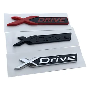 एबीएस एस ई X ड्राइव लोगो स्टिकर बीएमडब्ल्यू के लिए कार रियर ट्रंक प्रतीक बैज E46 E39 F10 F20 F30 3 5