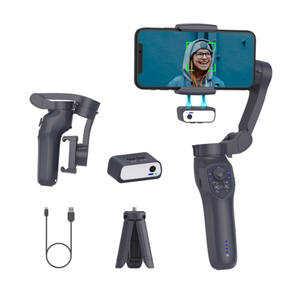 Bonne qualité L7Cpro Plus Handheld 3 Stabilisateur de cardan pliable avec Vloging et Livestreams Action Camera Gimbal - Product Image 1