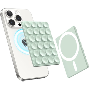Suporte Magnético Forte para Telefone de Mesa para iPhones Suporte para Selfie Destacável Universal Antiderrapante em Silicone TPU - Product Image 1