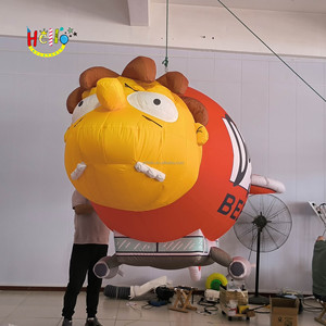 3D mang nhãn hiệu quảng cáo khuyến mại bóng phim hoạt hình <span class=keywords><strong>Inflatable</strong></span> công ty <span class=keywords><strong>blimp</strong></span> - Product Image 5