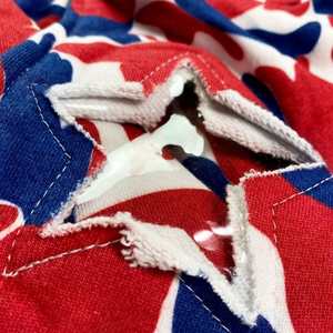 Áo hoodie nam in họa tiết rằn ri toàn thân, khóa kéo kín mặt, chất liệu 100% cotton, kiểu dáng rộng, có lỗ che mắt, in logo tùy chỉnh OEM. - Product Image 2