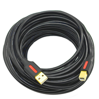 Câble d'imprimante USB 2.0 AM/BM 15M Câbles de données USB Type A mâle vers B mâle pour imprimantes HP Canon Lexmark Epson Dell