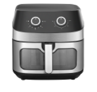 Anbolife Nouvelle friteuse à air numérique 8L avec revêtement antiadhésif, économie d'énergie et arrêt automatique pour usage hôtelier et domestique