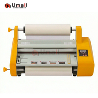 Laminadora Eléctrica Económica FM-3820 A3+ de 380 mm (14.96 Pulgadas) para Laminación en Caliente y en Frío