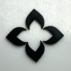 Grande coquille de nacre blanche naturelle, taille 40x40x2mm, fleur de trèfle <span class=keywords><strong>Robert</strong></span>, pierres précieuses en nacre - Product Image 6