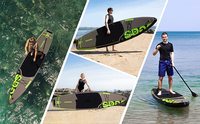 Nouveau Design One Pcs quantité minimale de commande prêt à expédier depuis l'entrepôt américain Planches de pagaie rondes Planches de pagaie montantes gonflables ISUP