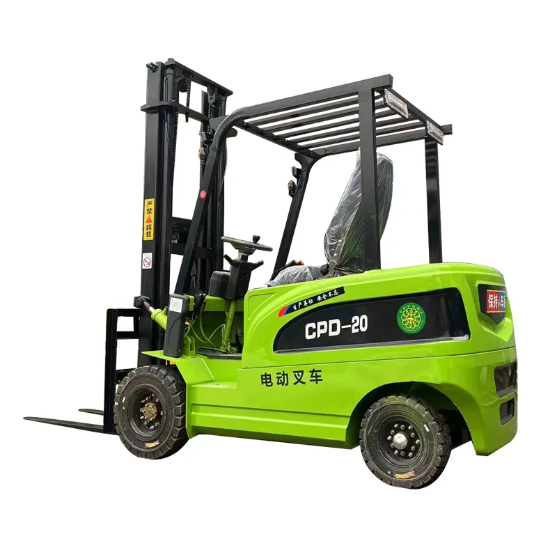 customized forklift equipment high quality load weight 1 Ton 2 Ton electric forklift stacker
