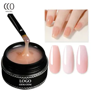 CCO Best selling Nails Supplies Salon Summer Ice Jelly Gel Color Nail Polish 15ml Uv Gel Polish For Nails