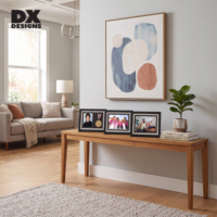 Bingkai Pajangan Medali Kayu DX DESIGNS 5x7 8x10 11x14 Inch A4 A3 Shadow Box Frame untuk Pelari Pemenang Lomba Marathon Semua Olahraga