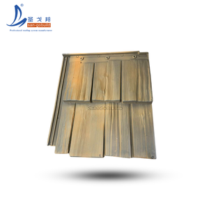 Chinese Architectural Bark <strong>Shingles</strong> Ancient Building Materials Wood Grain Shake High Polymer <strong>Roof</strong> Tiles - Product Image 4