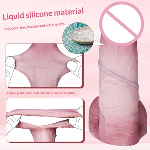 Condón de Silicona Premium para Hombre, Hueco, Suave, Cómodo y de Liberación Retardada, Juguetes Sexuales para Adultos - Product Image 2