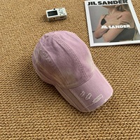 Nueva Gorra de Béisbol Vintage con Efecto Tie-Dye y Color Sólido para Hombre y Mujer