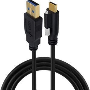 Cavo di Prolunga USB 3.0 Tipo <span class=keywords><strong>C</strong></span> Maschio-Femmina con Foro per Montaggio <span class=keywords><strong>a</strong></span> Pannello 1M - Product Image 2