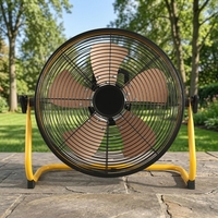 Ventilateur sur pied à tambour haute vitesse, nouveau design, puissant et réglable, pour intérieur et extérieur, idéal pour le camping