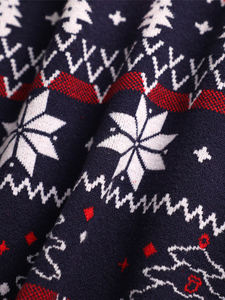 <span class=keywords><strong>Pull</strong></span> à col rond classique <span class=keywords><strong>de</strong></span> Noël personnalisé par le fabricant OEM pour l'automne et l'hiver - Product Image 3