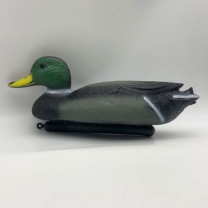 Señuelos de pato ultra realistas flotantes de plástico para caza de patos mallard, atracción para aves acuáticas en exteriores, uso en estanques - Product Image 3