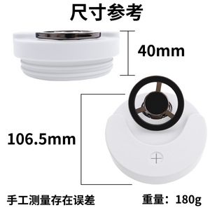 Soporte magnético para teléfono Longcheng, tapa de vaso, soporte de silicona gris para teléfonos móviles - Product Image 4