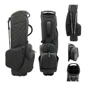 Chengsheng Good Quality PU Golf Bag Stand Lightweight Carry Stand Golf Bag Luxury Golf Bag Customize Logo