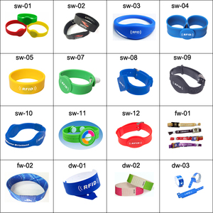 Lf/HF tùy chỉnh đầy màu sắc thụ động RFID Silicone dây đeo cổ tay không thấm nước 13.56MHz M 1K 4K <span class=keywords><strong>NFC</strong></span> Silicone Vòng đeo tay cao su - Product Image 6