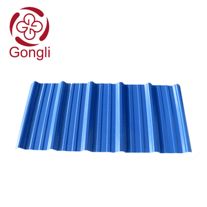 Teja acanalada plástica PVC de la techumbre de la prueba de calor de las tejas de tejado del material de techumbre <span class=keywords><strong>3</strong></span>.0mm - Product Image 1
