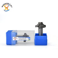 Brocas de Fresado de Carburo de Alta Eficiencia Warrior's Bit ODM/OEM de 1/2 Pulgada con Fondo Plano para Máquinas CNC y Trabajos en Madera Convencionales