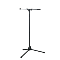 Soporte de micrófono con trípode de fricción aumentada de Metal de alta calidad Accuracy Pro Audio MS139T con tubo telescópico