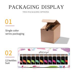 JTING Set de 12 Colores de Gel para Decoración de Uñas, Esmalte de Gel para Pintar con Pincel, 12ml, con Pincel para Gel, Personaliza con tu Propia Marca OEM - Product Image 5