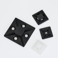 Clips de câbles autocollants, gestion des câbles, support de cordon, organisateur, attaches en nylon et plastique, clips, sangles, attaches, ancres, bases