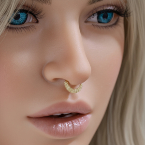 Bijoux Hengsen Nouveau Design Boucles d'oreilles pour cartilage, Anneaux de <span class=keywords><strong>nez</strong></span> et Anneaux de septum Clicker réglables en acier inoxydable hypoallergénique avec zircon - Product Image 5
