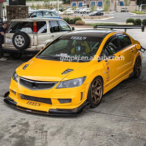 Pour Honda <span class=keywords><strong>Civic</strong></span> FD2 : Grille de pare-chocs avant, style FEELS amélioré, spoiler de pare-chocs avant, diffuseur, kit carrosserie - Product Image 5