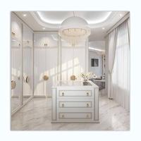 Armoire blanche simple vêtements suspendus multizone maison chambre armoire de rangement anti-poussière armoire pliante ensemble armoires élégantes